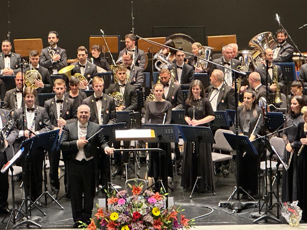 Franco Cesarini, Concerto di Gala Civica Filarmonica, Lugano (Switzerland), 8th December 2022