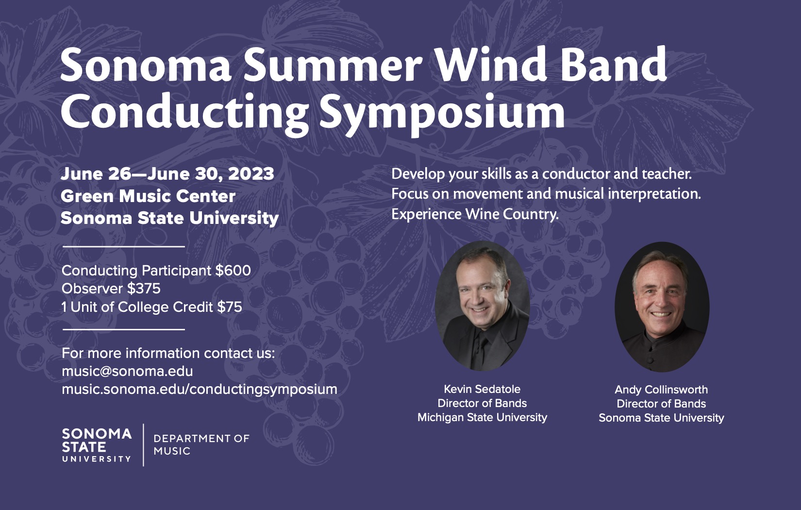 Sonoma Summer Wind Band Conducting Symposium – Greek Folk Song Suite