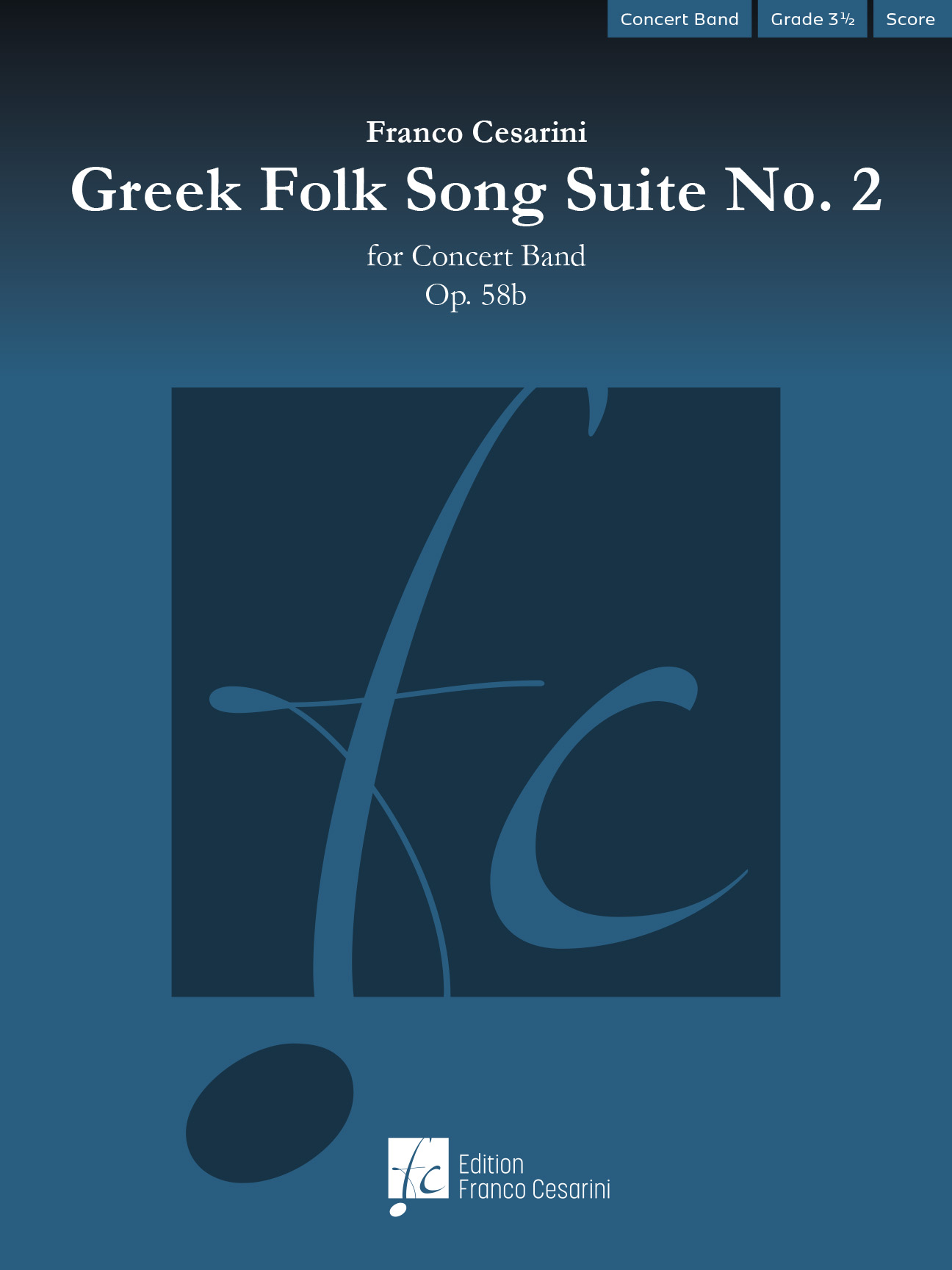 Greek Folk Song Suite No. 2, Op. 58b