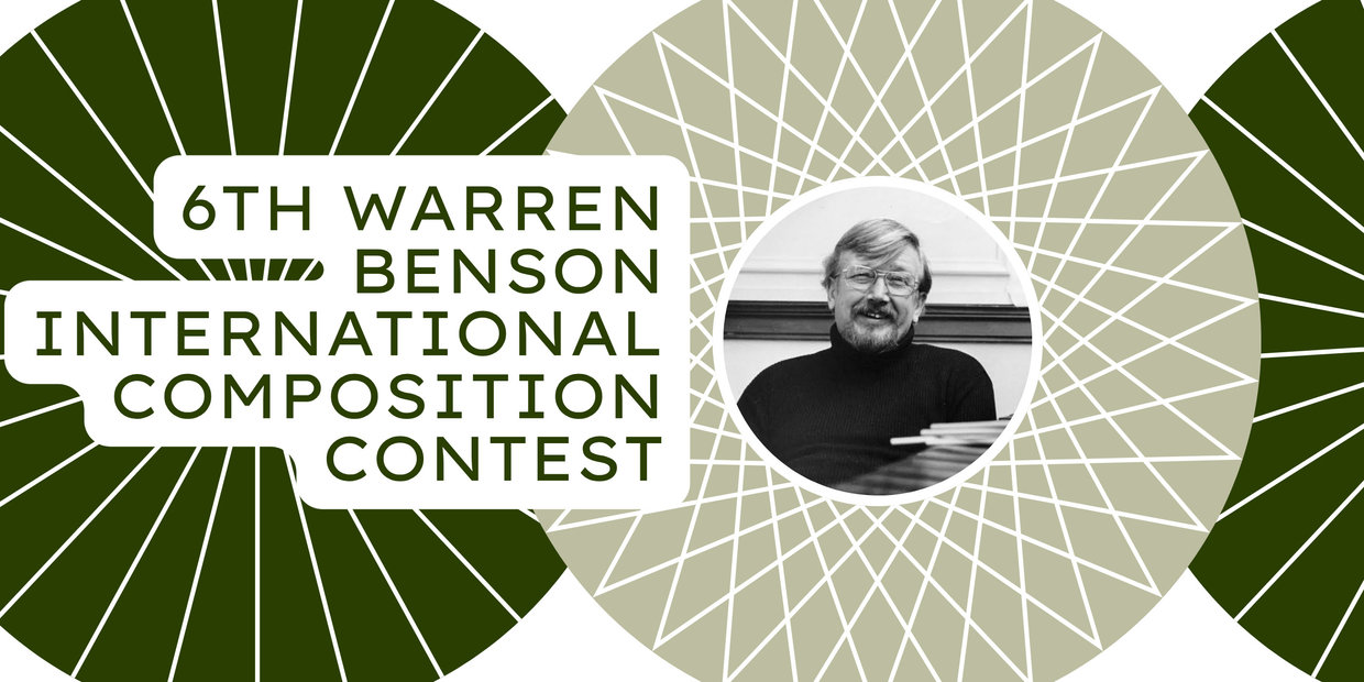 6th Warren Benson International Composition Contest &ndash; Franco Cesarini to evaluate works in the semifinal round